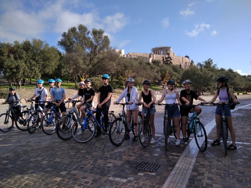 Athens: Sunset Bike Tour - Philopappou Hill and Athens from above