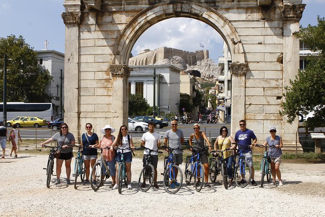 Athens Sunset Electric Bike Tour - Presidential guards, Zappeion, and Hadrian’s Arch