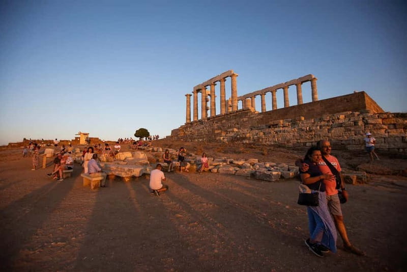 Athens: Sunset Tour to Cape Sounion & the Temple of Poseidon - Meeting near the Acropolis before the coast