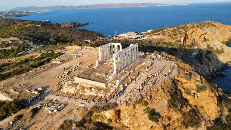 Athens: Temple of Poseidon & Cape Sounion Early Noon Tour - Meeting the bus in central Athens