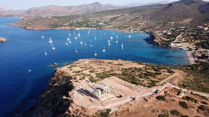 Athens: Temple of Poseidon & Cape Sounion Early Noon Tour - The Athenian Riviera road trip