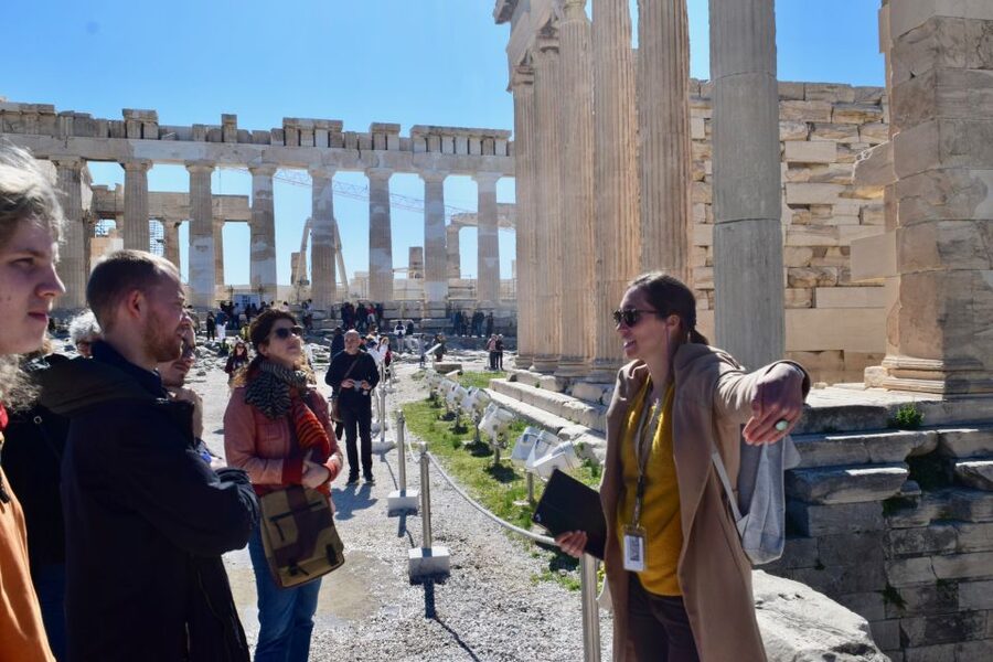 Athens: The Acropolis Guided Walking Tour in German - The Parthenon, the main event