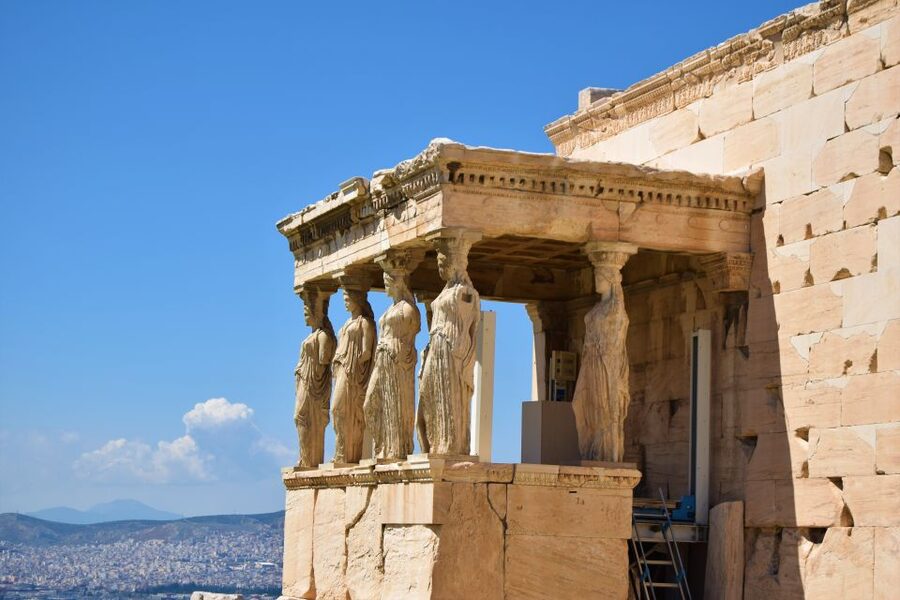 Athens: The Acropolis Guided Walking Tour in German - The 360-degree view over Athens