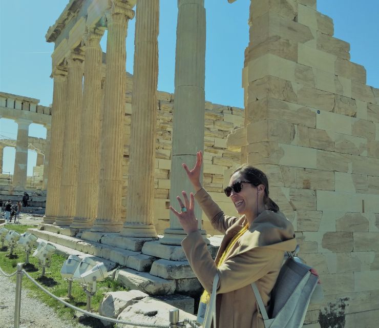 Athens: The Acropolis Guided Walking Tour in German - Passing the Asklepieion and Herodes Atticus Odeon