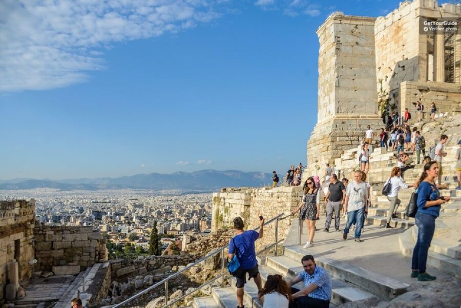 Athens: The Acropolis Walking Group Tour with a French Guide - Asclepius, healing, and the Odeon of Herodes Atticus