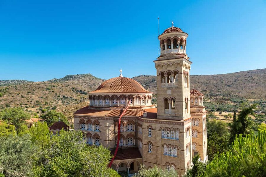 Athens to Aegina: Greek Island Escape & Swim Day Trip - The return ferry and the full ten-hour schedule