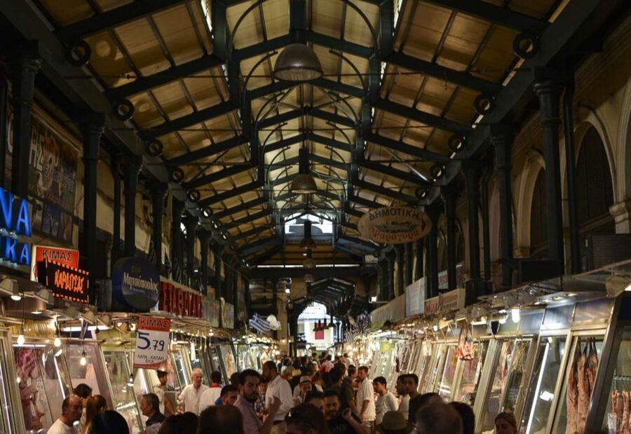 Athens: Ultimate Food Walking Tour with 15 Tastings - A sit-down lunch with meze and traditional dishes