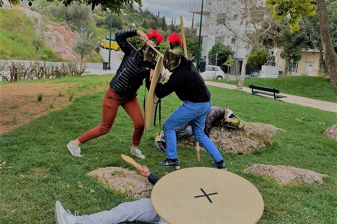 Athens: Unique & Interactive Greek Small Group Warrior Experience - Greek warfare explained through movement