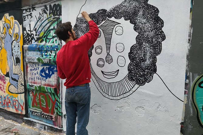 Athens Urban Street Art Tour - Omonoia and the older side of Athens street art