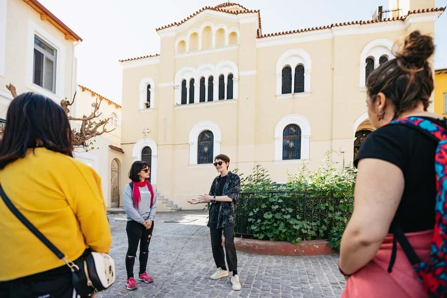 Athens: Women in Ancient Greece Guided Walking Tour - The Gate of Athena Archegetis and stories behind the myths