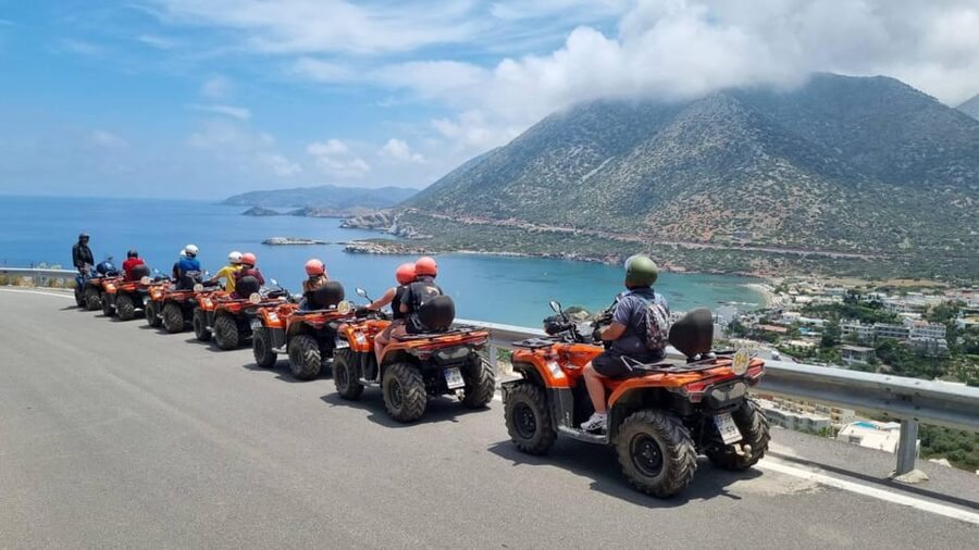 Bali & Panormo Rethymno:Quad Safari & visit Cave 57km 4hours - The view toward Psiloritis and the valley