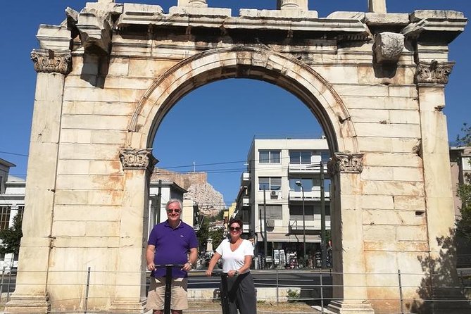 Best of Athens City Segway Tour - Temple of Olympian Zeus and the Acropolis Museum view