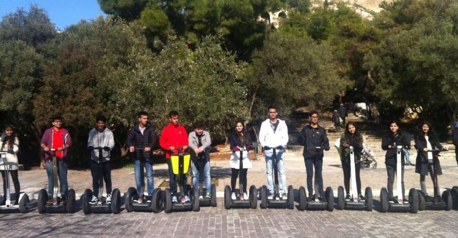 Best of Athens Segway Tour - Following the old route toward the Ancient Agora