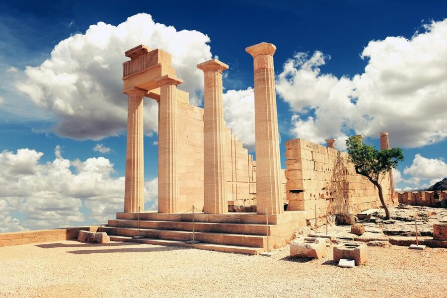 Best of Rhodes Tour including Lindos and Medieval City - The drive past Mandraki Harbour and Monte Smith