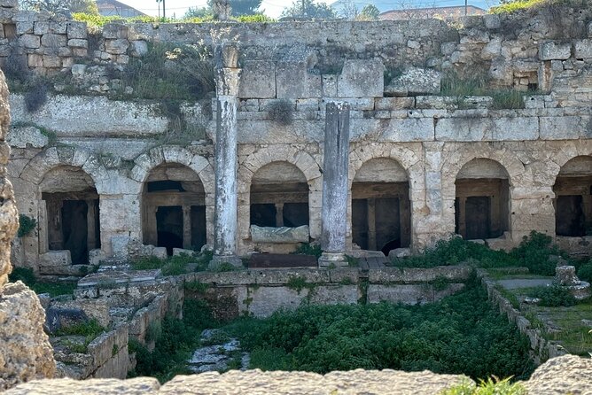 Biblical Corinth Taste Faith & History with wine & Oil Tasting - Isthmia and the world of the Isthmian Games