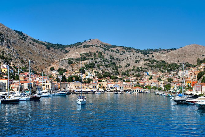Boat Trip to Symi Island with swimming stop at St George Bay - The short ride into Symi
