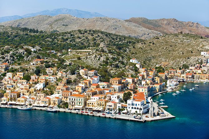 Boat Trip to Symi Island with swimming stop at St George Bay - Two hours across the Aegean