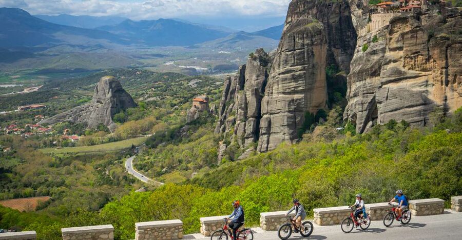 Breath-taking Monasteries Morning E-Bike Tour - Why an e-bike suits Meteora so well