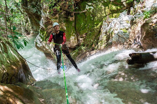 Canyoning Experience in Neda for Beginners - The short walk before the water begins
