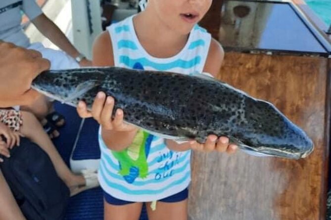 Captain Manolis Fishing with barbecue on the boat - Starting at Akti Sachtouri
