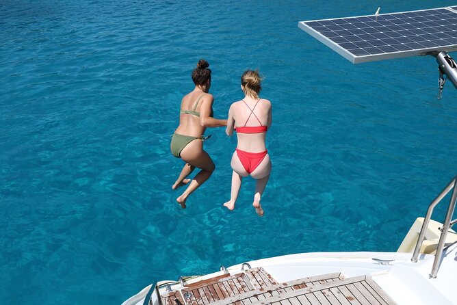 Catamaran Cruises Rhodes - 6 Hours Day Cruise ALL INCLUSIVE - Anthony Quinn Bay: your first hour in the water