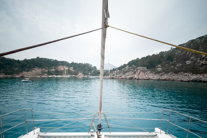 Catamaran Cruises Rhodes - 6 Hours Day Cruise ALL INCLUSIVE - Kallithea Springs and the final swim