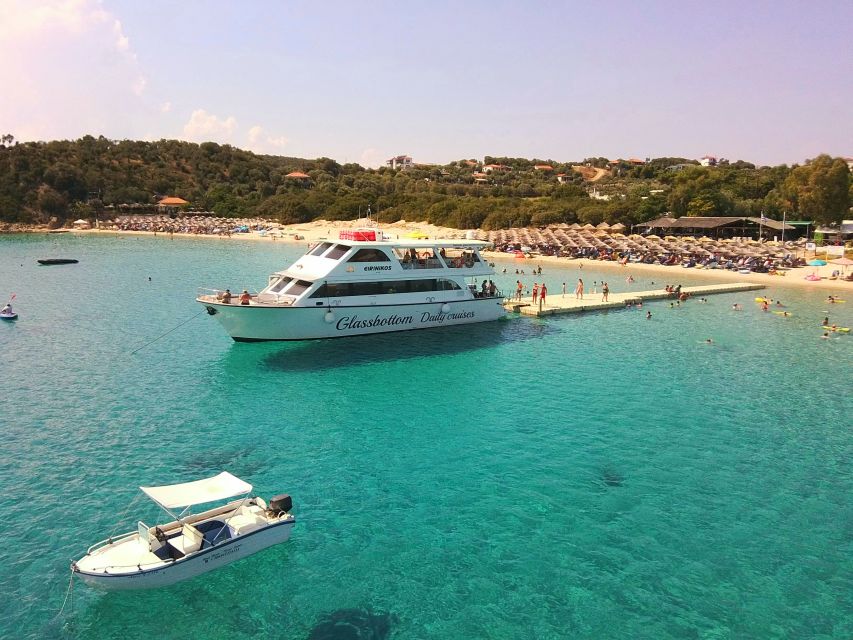 Chalkidiki: Blue Lagoon & Ammouliani Island Cruise & Lunch - Ammouliani and the Alikes Beach stop