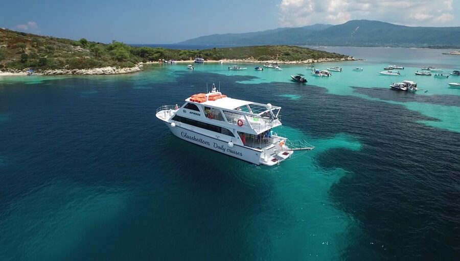 Chalkidiki: Blue Lagoon & Ammouliani Island Cruise & Lunch - The Blue Lagoon and Diaporos swimming stop