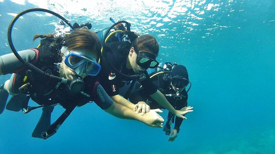 Chalkidiki: Scuba Diving for Beginners in Kassandra - Practicing skills in shallow water