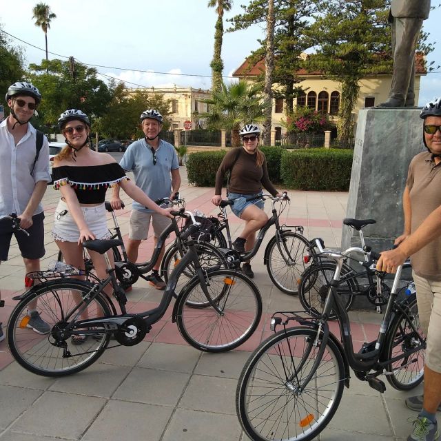 Chania Alternative Sunset Bike Tour - The clock, barracks, garden, and courthouse