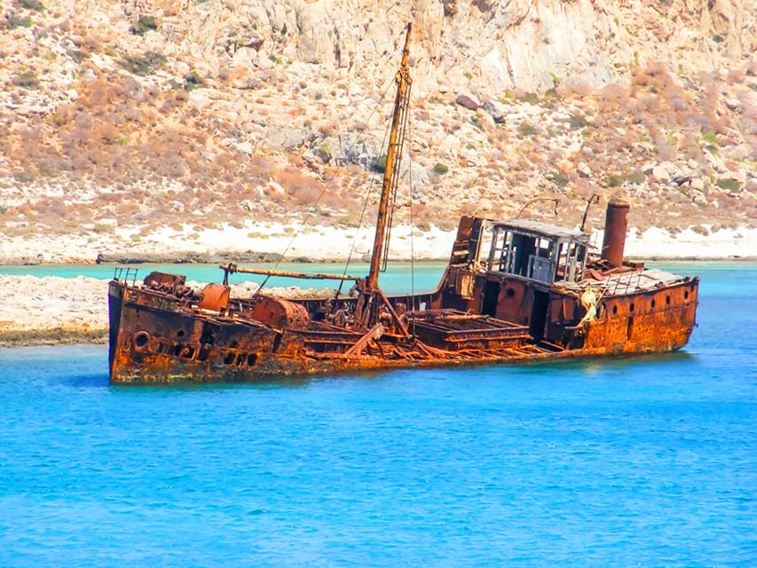 Chania Areas/Kalyves:Gramvousa Island & Balos,Boat Tkt Extra - Kissamos port and the extra ferry charge