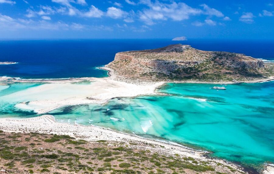 Chania Areas/Kalyves:Gramvousa Island & Balos,Boat Tkt Extra - Sailing from Kissamos to Gramvousa