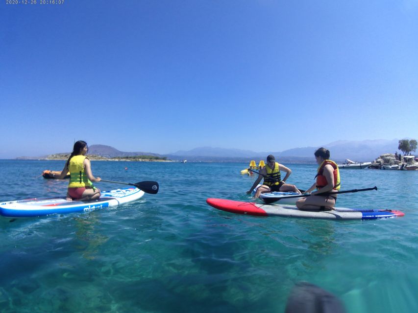 Chania: Boat Trip with Guided Snorkeling & Stand-Up Paddling - The second water stop and the SUP lesson