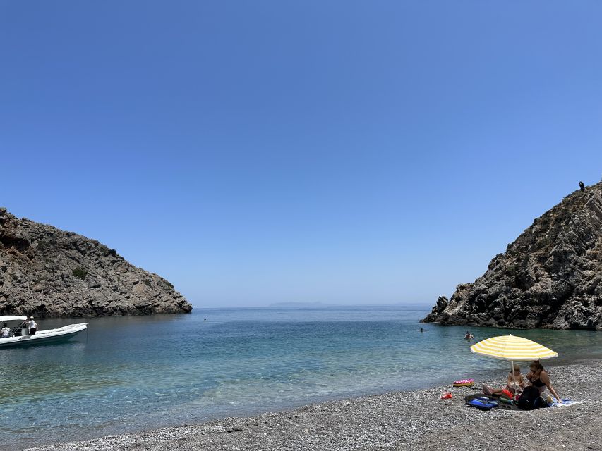 Chania: Menies Beach & Chironisia Bay Cruise with Snorkeling - Who should book this outing?