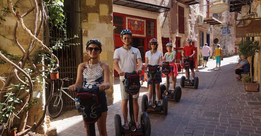 Chania: Old City & Venetian Harbor Discovery on Segways - The first 20 minutes: learning to ride safely