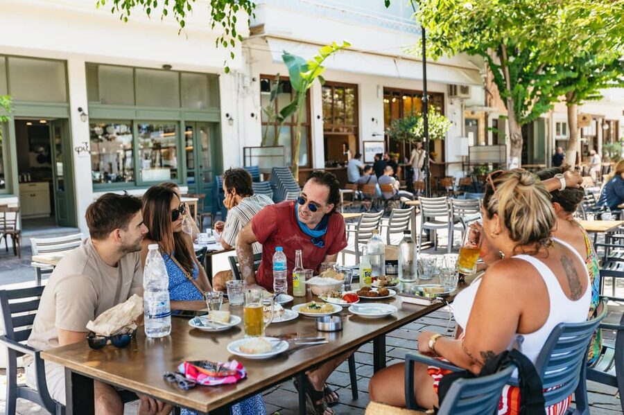 Chania: Old Town Highlights Guided Tour with Street Food - Craft shops and the people behind the products