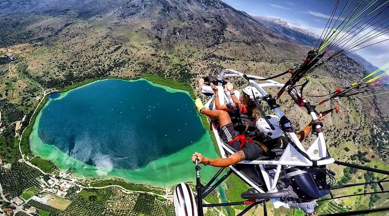 Chania: Paratriking Experience with a Professional Pilot - Meeting near Euphoria Hotel’s parking area