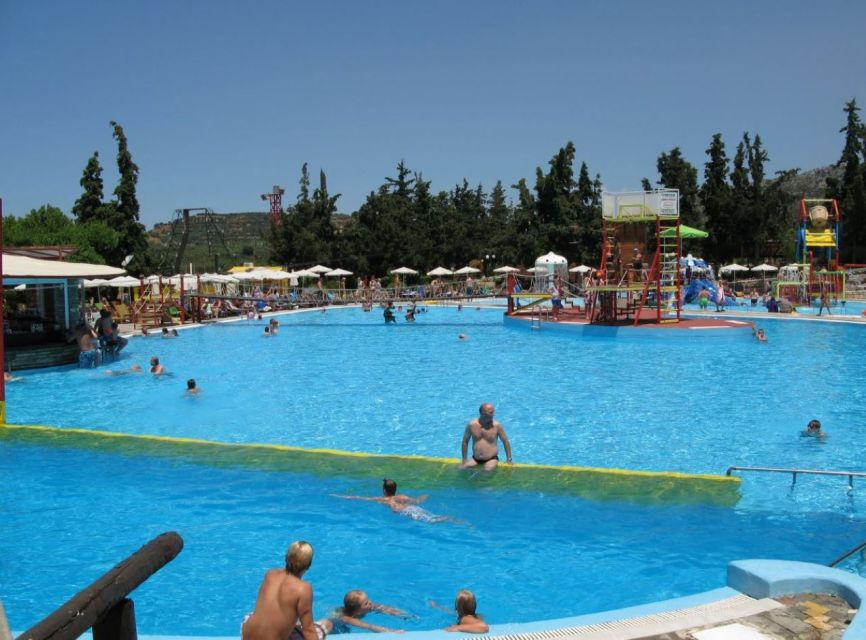 Chania & Rethymno:Limnoupolis Water Park with Lunch+Transfer - Lunch choices, portions, and extra costs