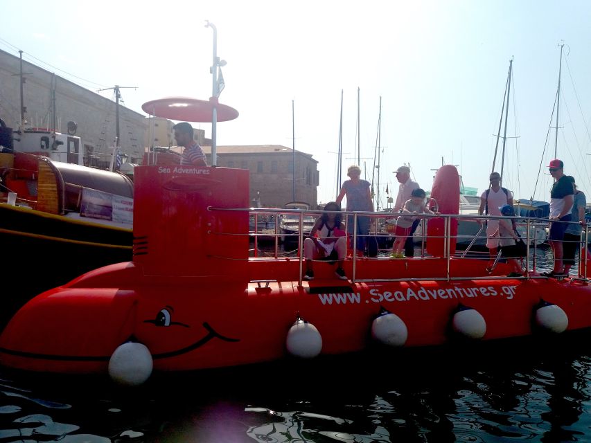 Chania: Semi-Submarine Boat Underwater Experience - Ten minutes beyond the old port