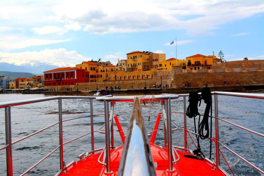 Chania: Semi-Submarine Boat Underwater Experience - The upper deck is more than a quick photo stop