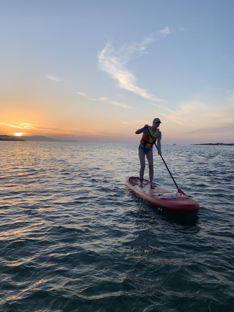 Chania: Stand-up Paddleboard Coastal Sunset Experience - Lazareta Island and the local stories