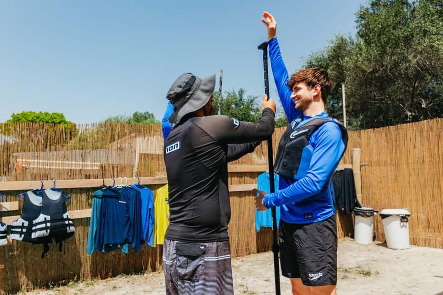 Chania: Stand-Up Paddleboard Small Group Tour - What the two-hour schedule feels like