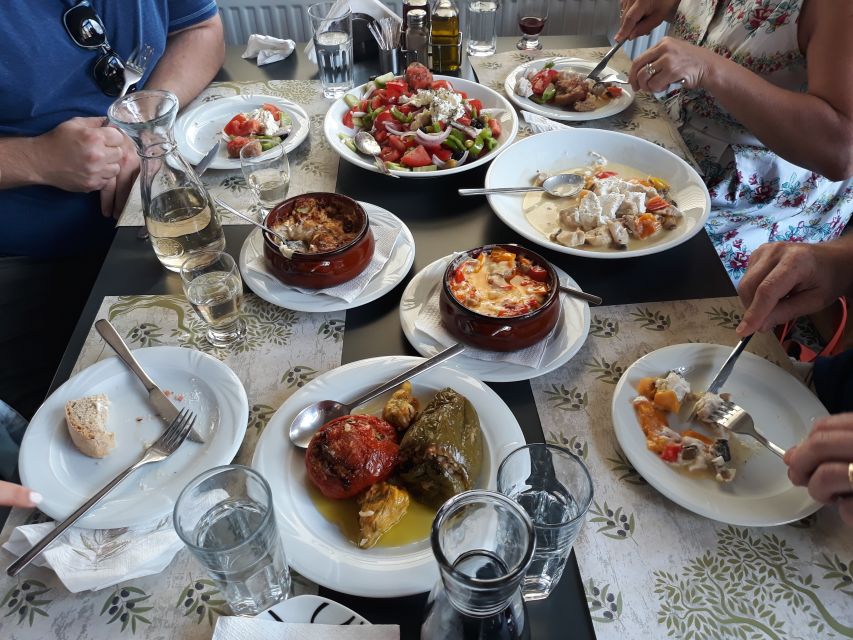 Chania: White Mountains Safari Tour with Lunch and Tastings - Ano Vouves and one very old olive tree