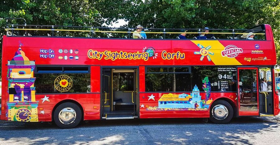 Corfu: City Sightseeing Hop-On Hop-Off Bus Tour - Starting at Corfu New Port