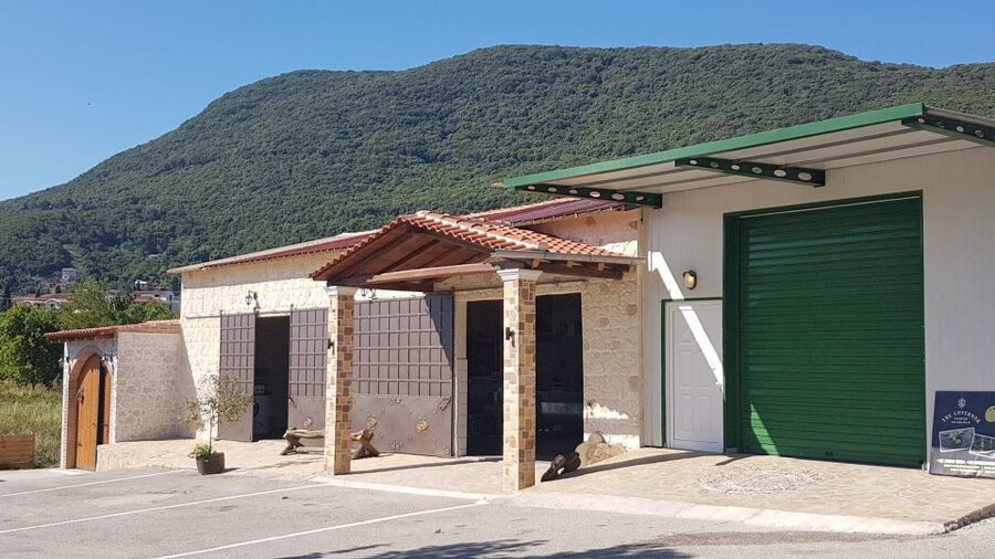 Corfu: Olive Oil Experience - The Governor's Olive Mill - Inside the modern production area