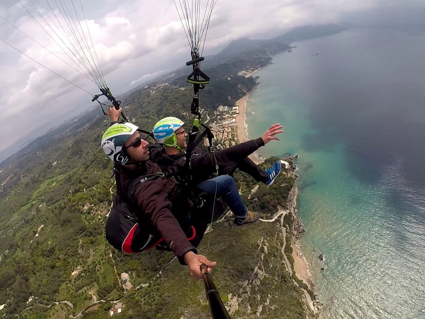 Corfu: Paragliding Tandem Flight Above Pelekas Town - Who will enjoy this most?