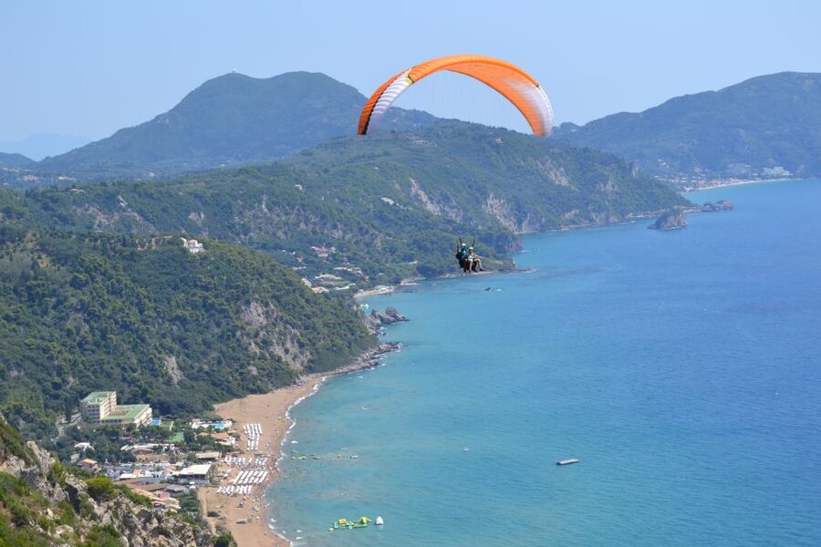 Corfu: Paragliding Tandem Flight Above Pelekas Town - Twenty minutes in the air above Pelekas