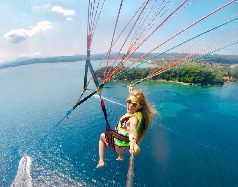 Corfu: Parasailing Adventure Near Corfu Town - Getting there from Corfu Town and the cruise port
