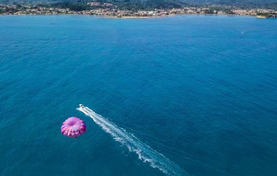 Corfu: Parasailing Experience for 2 in Sidari - A small operation with a personal feel