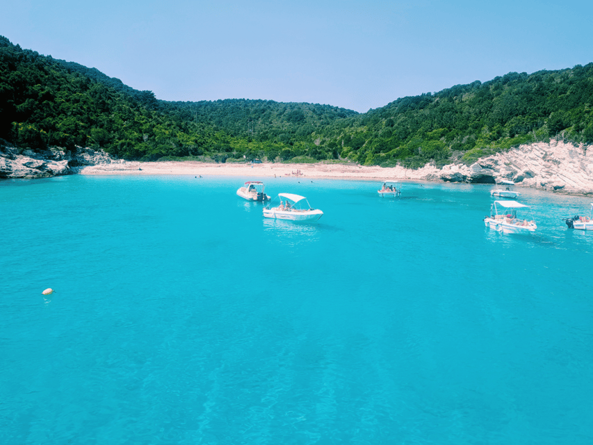Corfu: Paxos Island Full-Day Cruise with Blue Caves - Leaving Corfu with the Old Town behind you